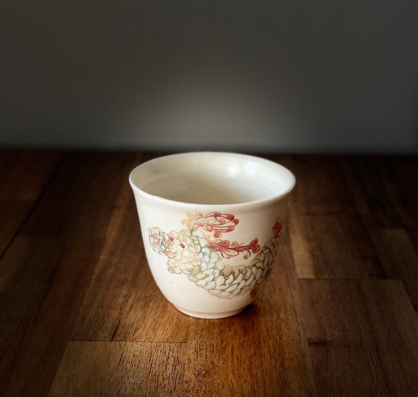 Tasse en céramique (porcelaine blanche)